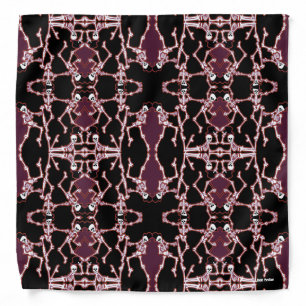 Dancing Skeletons Halloween Bandana