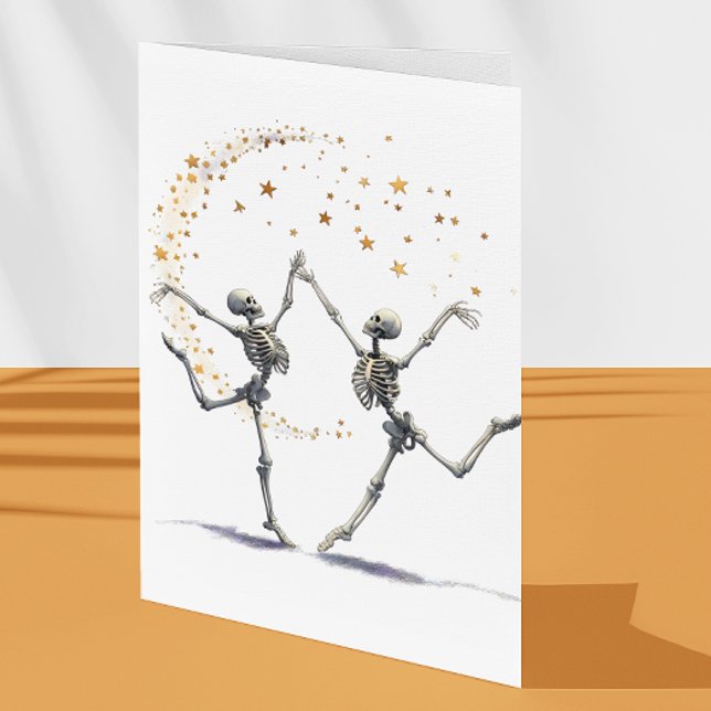 Dancing Skeletons Halloween Card (Creator Uploaded)