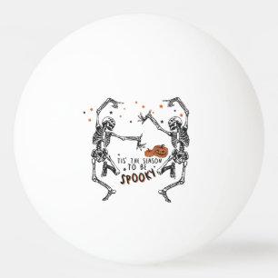 Dancing Skeletons Halloween  Ping Pong Ball