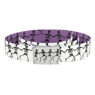 Dancing Skeletons Halloween Thunder_Cove Belt