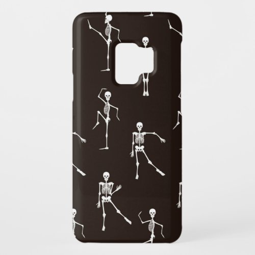 Dancing skeletons seamless pattern Case_Mate samsung galaxy s9 case