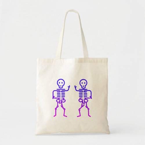Dancing Skeletons Tote Bag