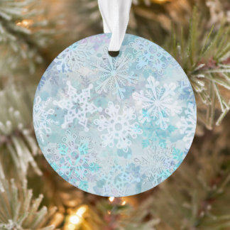 Dancing Snowflakes Acrylic Ornament