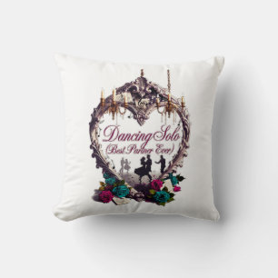 Dancing Solo (Best Partner Ever) T-Shirt   Phantom Throw Pillow