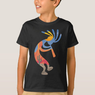 Dancing Southwestern Usa Kokopelli Symbol  T-Shirt