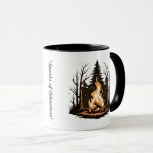 "Dancing Sparks Design" Mug