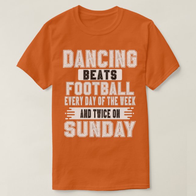 Dancing Sports Dance Dancers Dancer T-Shirt (Design Front)