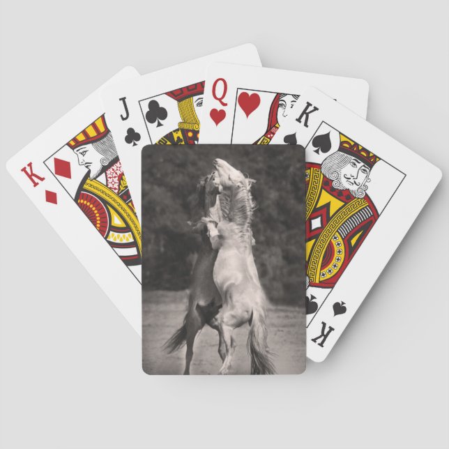 Dancing Stallions Poker Cards (Back)