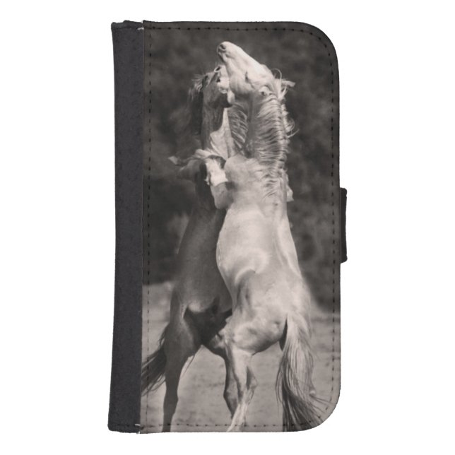 Dancing Stallions Samsung Galaxy Wallet Case (Front)