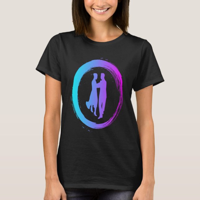 Dancing standard dance dance school couple dances  T-Shirt (Front)