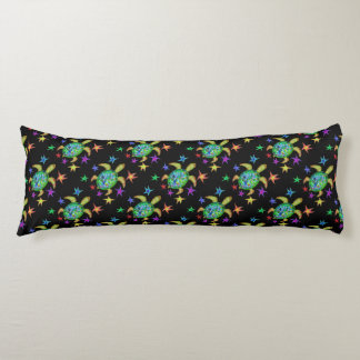 Dancing Star Turtle Body Pillow