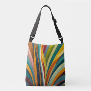 Dancing Stripes in Color Crossbody Bag
