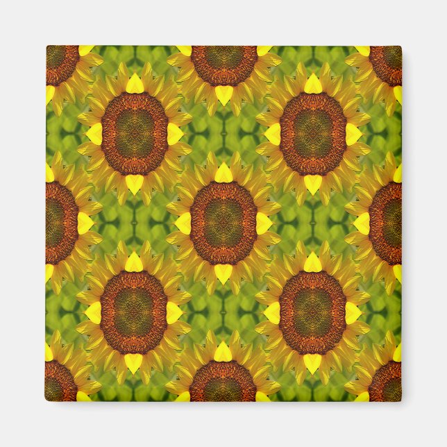 Dancing Sunflowers... Magnet (Front)