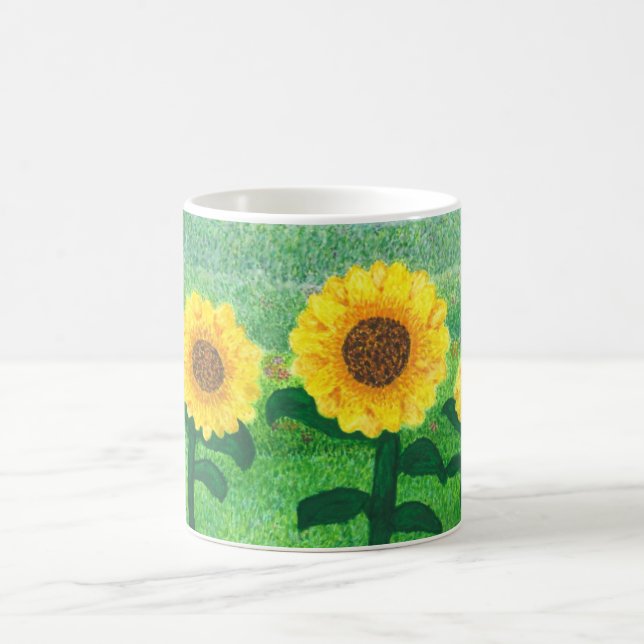 Dancing Sunflowers Mug (Center)