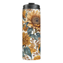 Dancing Sunflowers Pattern Design