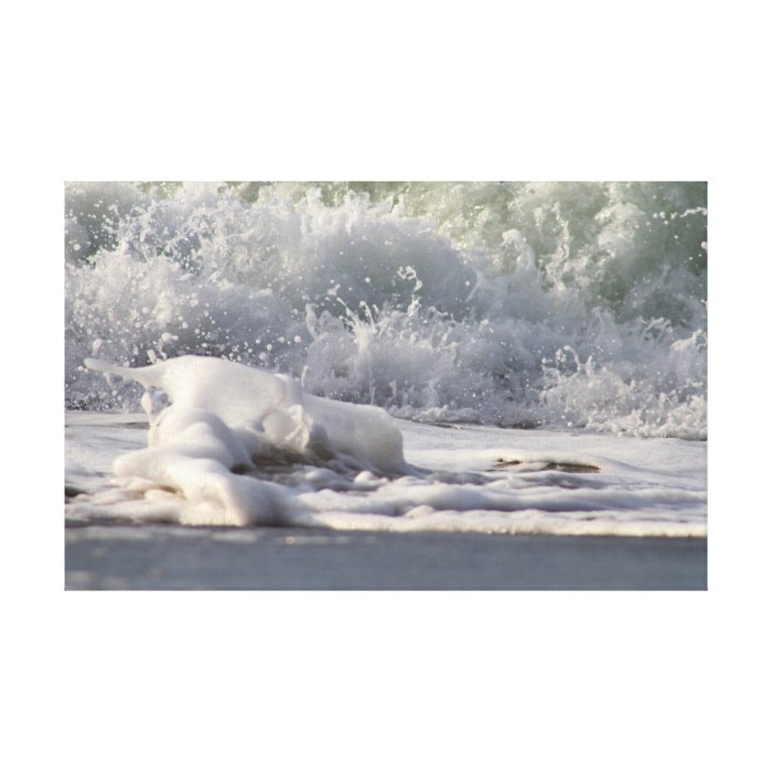 Dancing Surf Gallery Wrap Canvas