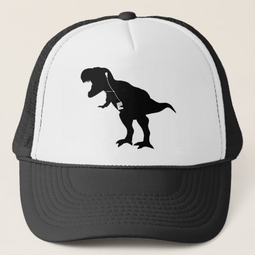 Dancing T_Rex design Trucker Hat