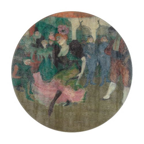 Dancing the Bolero _ Toulouse_Lautrec Painting Cutting Board