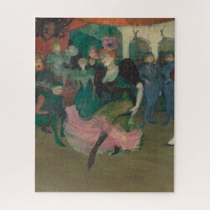 Dancing the Bolero - Toulouse-Lautrec Painting Jigsaw Puzzle