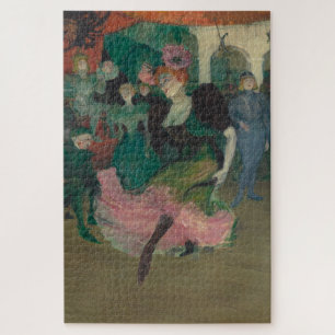 Dancing the Bolero - Toulouse-Lautrec Painting Jigsaw Puzzle