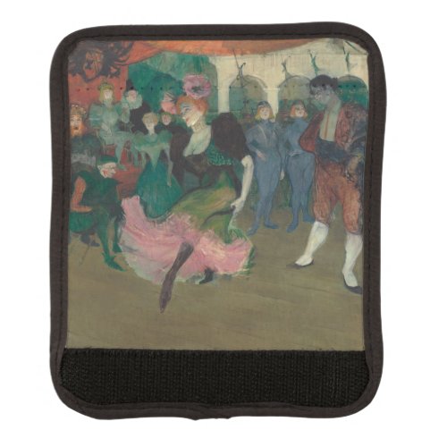 Dancing the Bolero _ Toulouse_Lautrec Painting Luggage Handle Wrap