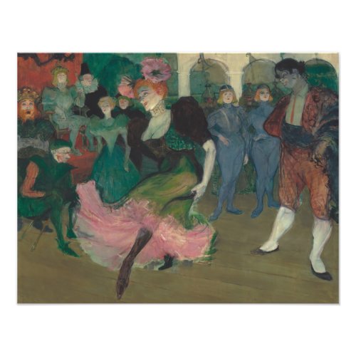 Dancing the Bolero _ Toulouse_Lautrec Painting Photo Print
