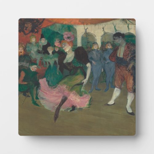 Dancing the Bolero _ Toulouse_Lautrec Painting Plaque