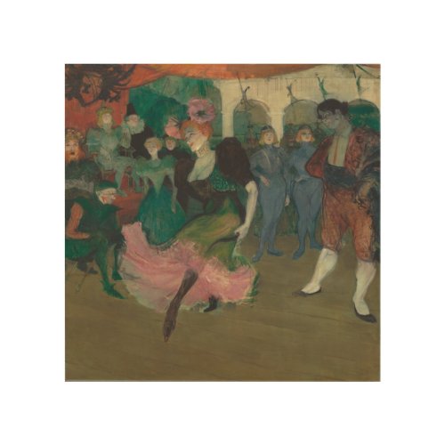 Dancing the Bolero _ Toulouse_Lautrec Painting Wood Wall Art