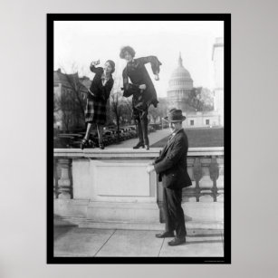 Dancing the Charleston in Washington, DC 1925 Poster