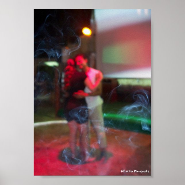 Dancing through the Shisha Smoke Poster (Front)