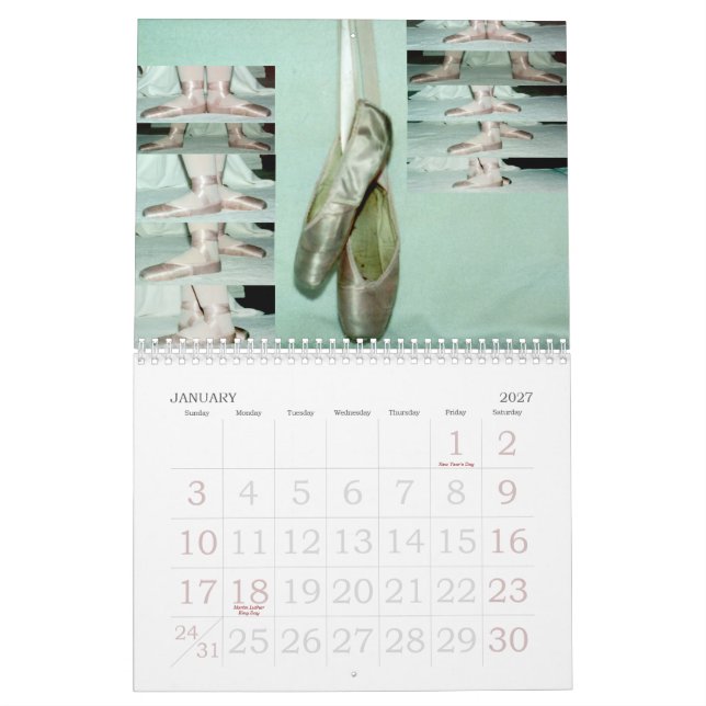 Dancing Through the Year: 2015 Calendar (Jan 2027)