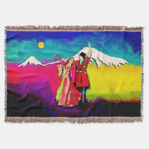 Dancing Throw Blanket