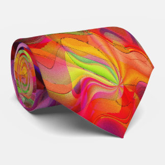 Dancing to Prokofiev modern abstract art Neck Tie