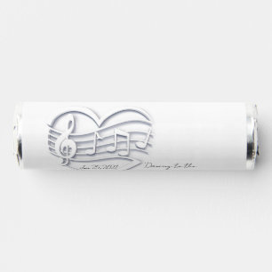 Dancing to the Beat Breath Saver Wedding Favor