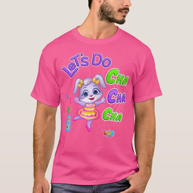 Dancing To The Cha Cha Beat Let'S Do Cha Cha Cha T-Shirt (Front)