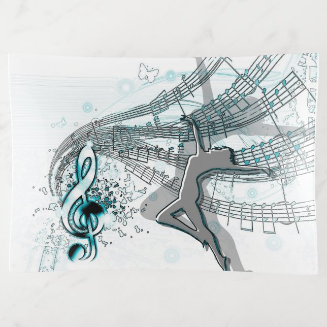 Dancing to the Music Trinket Tray (Front)