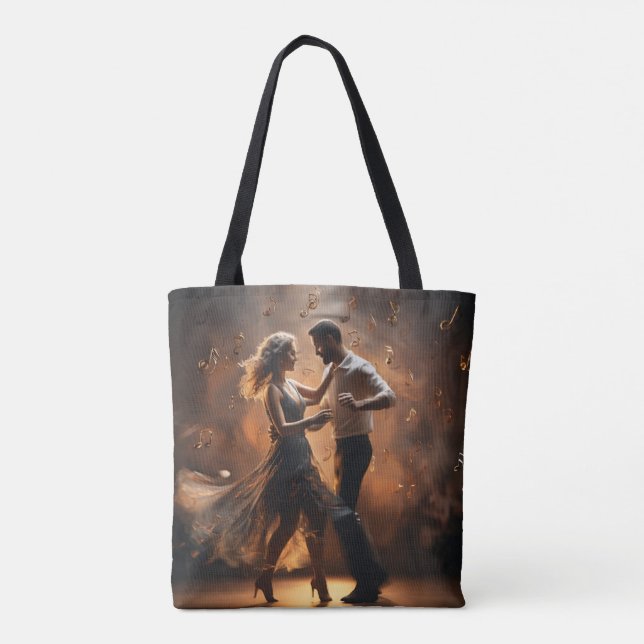 dancing tote bag (Back)