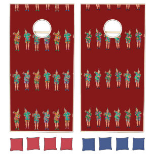 Dancing Trump Birthday Cornhole Board MAGA Set