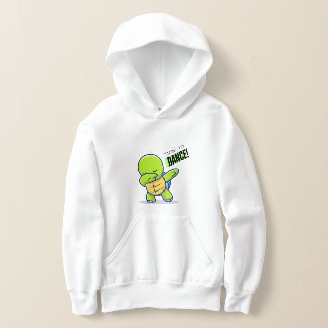 Dancing Turtle Hoodie (Laydown)