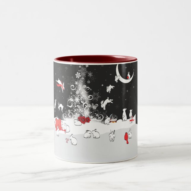 DANCING Two-Tone COFFEE MUG (Center)