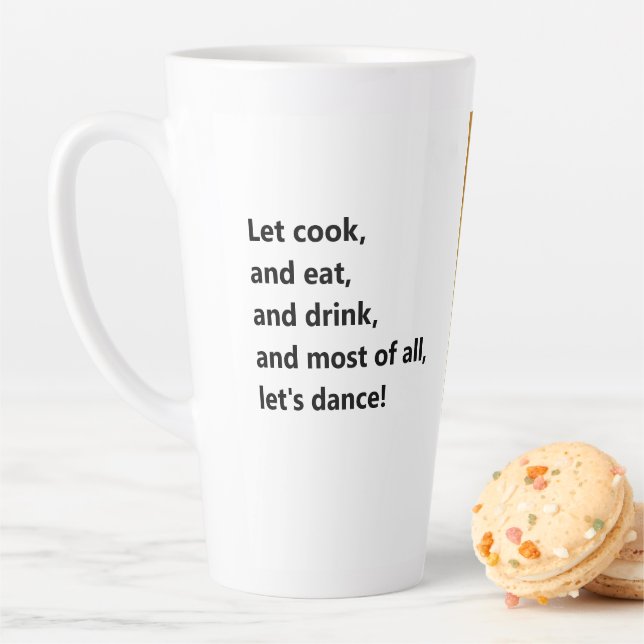 Dancing Twyla Latte Mug (In Situ)