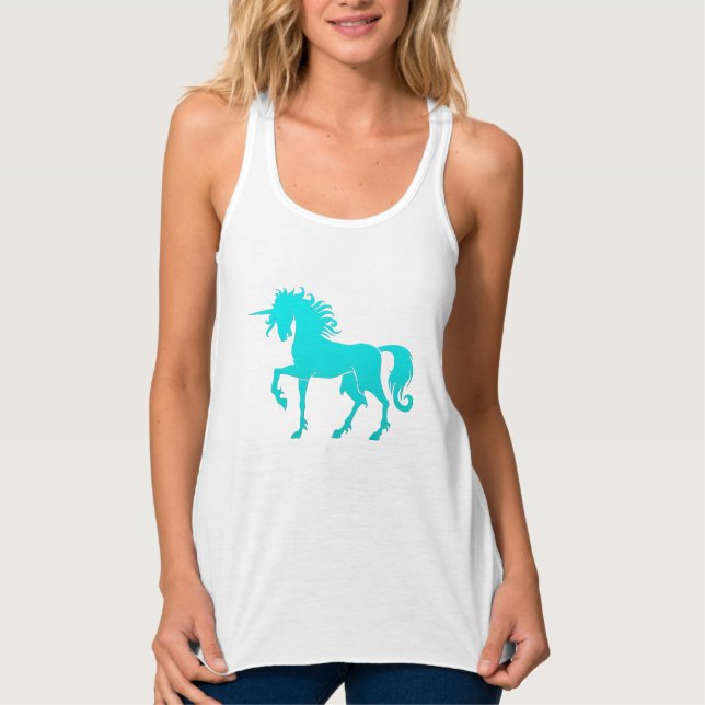 Dancing Unicorn Silhouette Tee (Front)