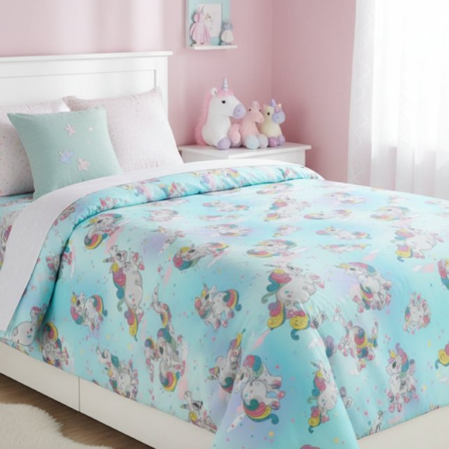 Dancing Unicorns Duvet Cover (Creator Uploaded)