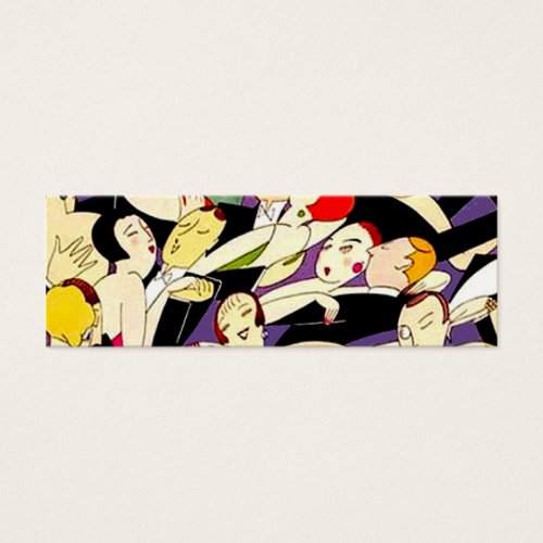 Dancing Vintage Couples Business Card Templates