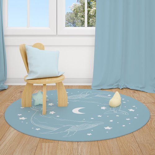 Dancing Whales Rug