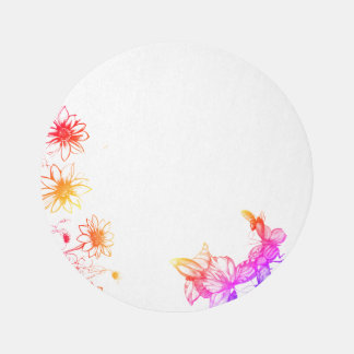 dancing wild nature rug