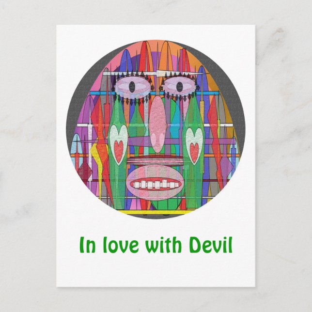 Dancing with Devil Postcard (Front)