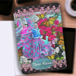 Dancing with Flowers & Butterflies PV01 iPad Mini Cover<br><div class="desc">Painting "Dancing with Flowers & Butterflies PV01" Collection Protect your iPad Mini with our custom cover! It folds into multiple stand positions and has a wake/sleep magnet. Pair it with a matching case for extra safety. Buy yours today! Personalize on the product page or click the "Customize" button for more...</div>