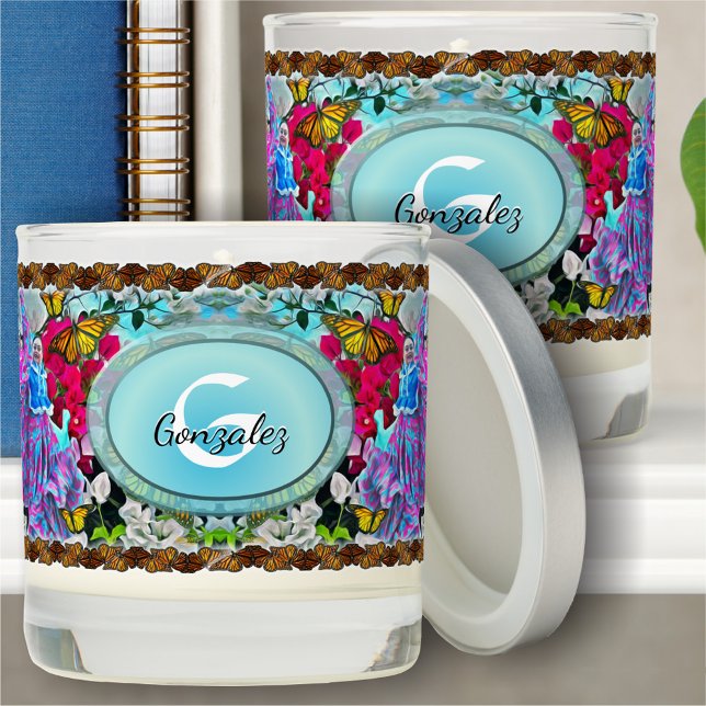 Dancing with Flowers & Butterflies PV01 Scented Candle (Creator Uploaded)