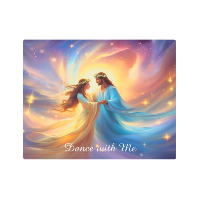 Dancing with Jesus Metal Print (Front)